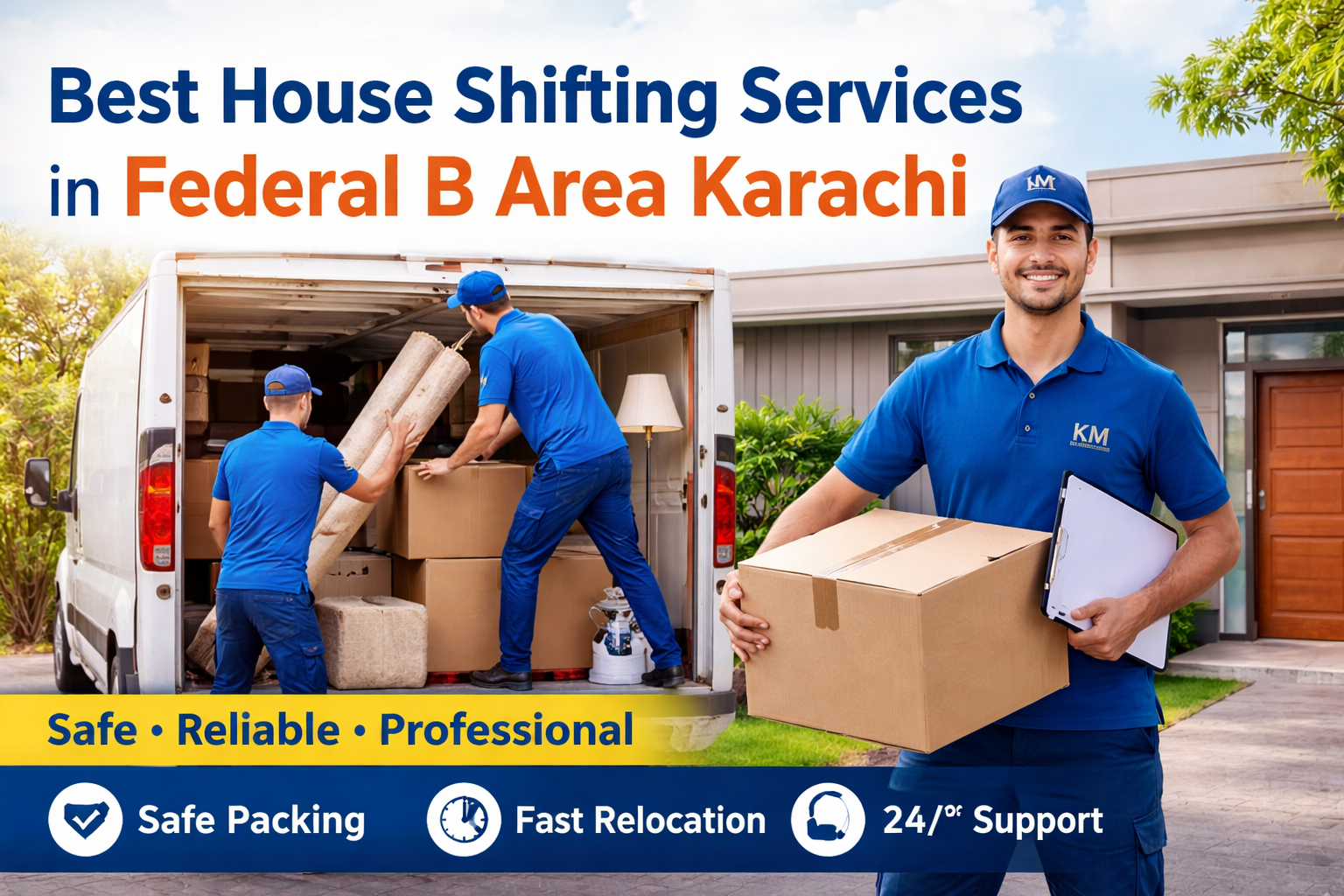 Best House Shifting Services in Federal B Area Karachi