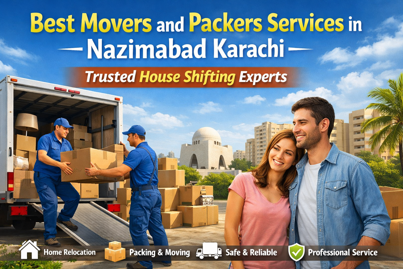 Best Movers and Packers Services in Nazimabad Karachi Trusted House Shifting Experts