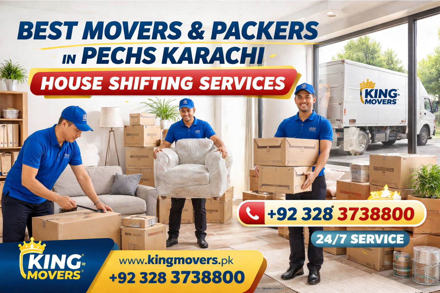 Best Movers and Packers in PECHS Karachi House Shifting Services