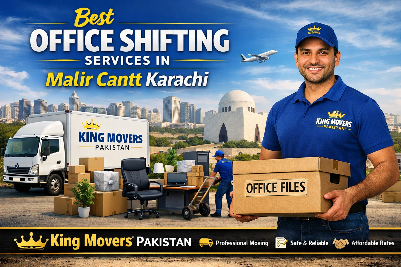 Best Office Shifting Services in Malir Cantt Karachi – Reliable Commercial Movers Near You
