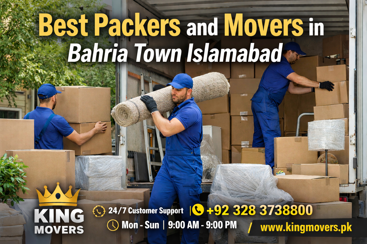 Best Packers and Movers in Bahria Town Islamabad