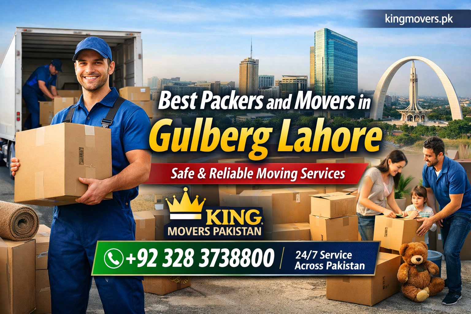 Best Packers and Movers in Gulberg Lahore Pakistan – Trusted & Reliable Moving Services