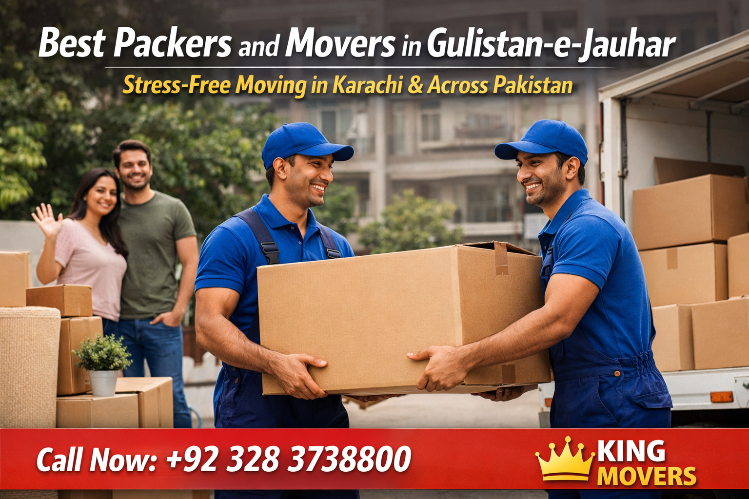 Best packers and movers in Gulistan-e-Jauhar Karachi providing house shifting services
