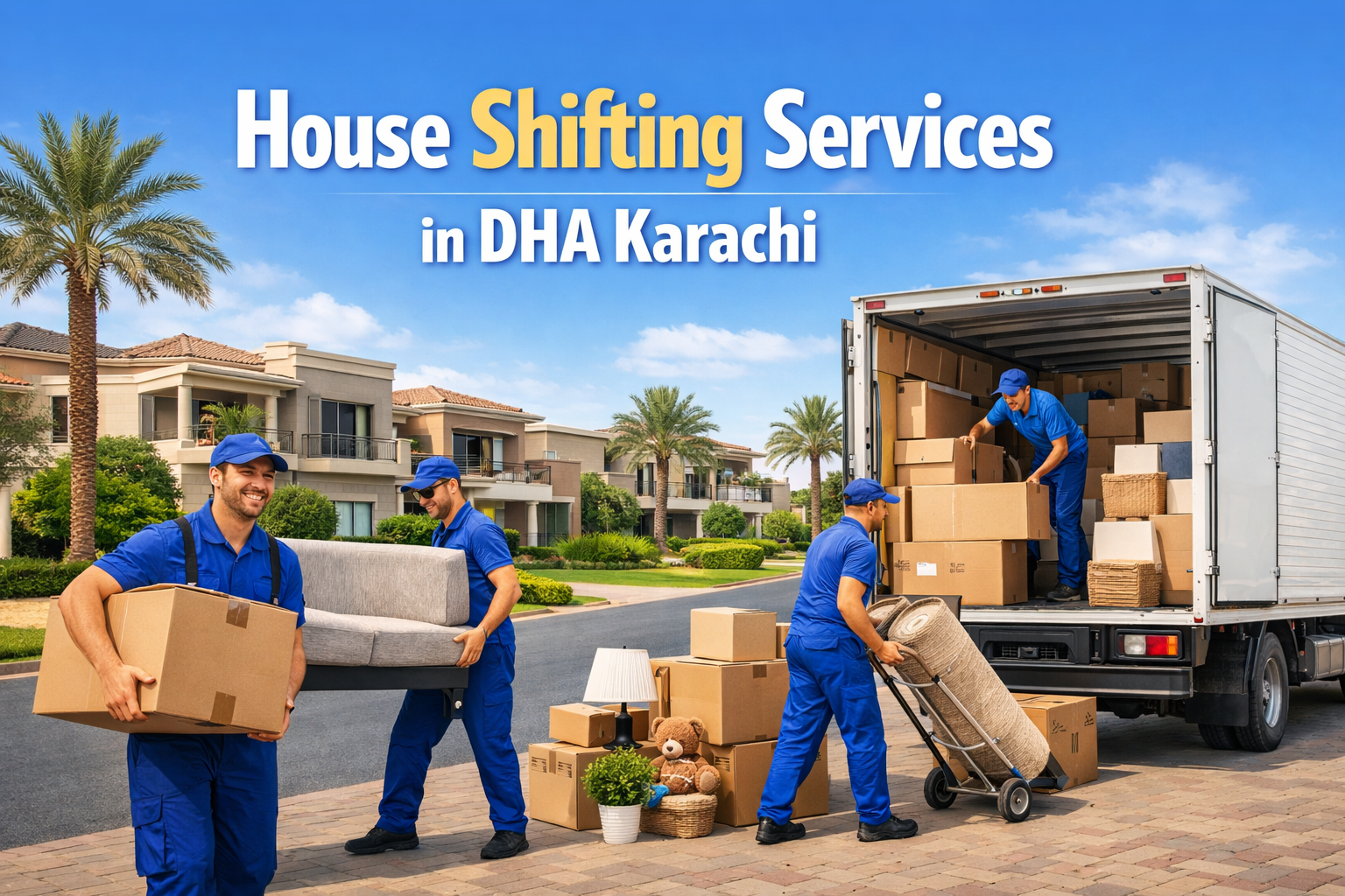House Shifting Services in DHA Karachi