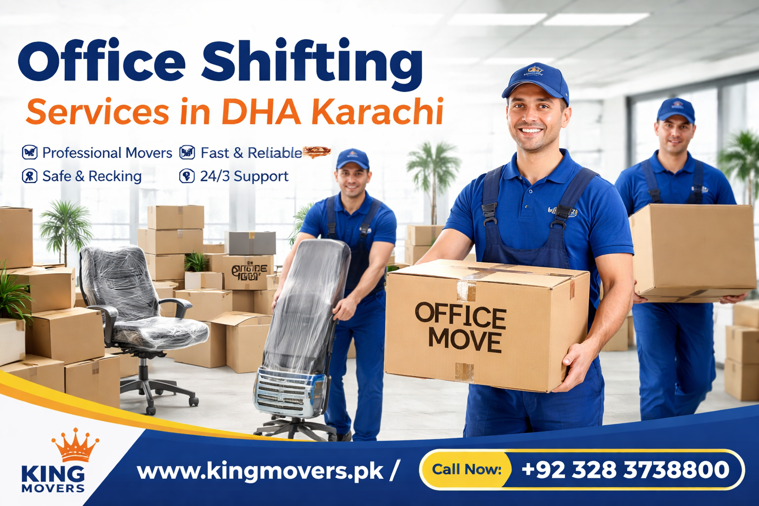 Office Shifting Services in DHA Karachi