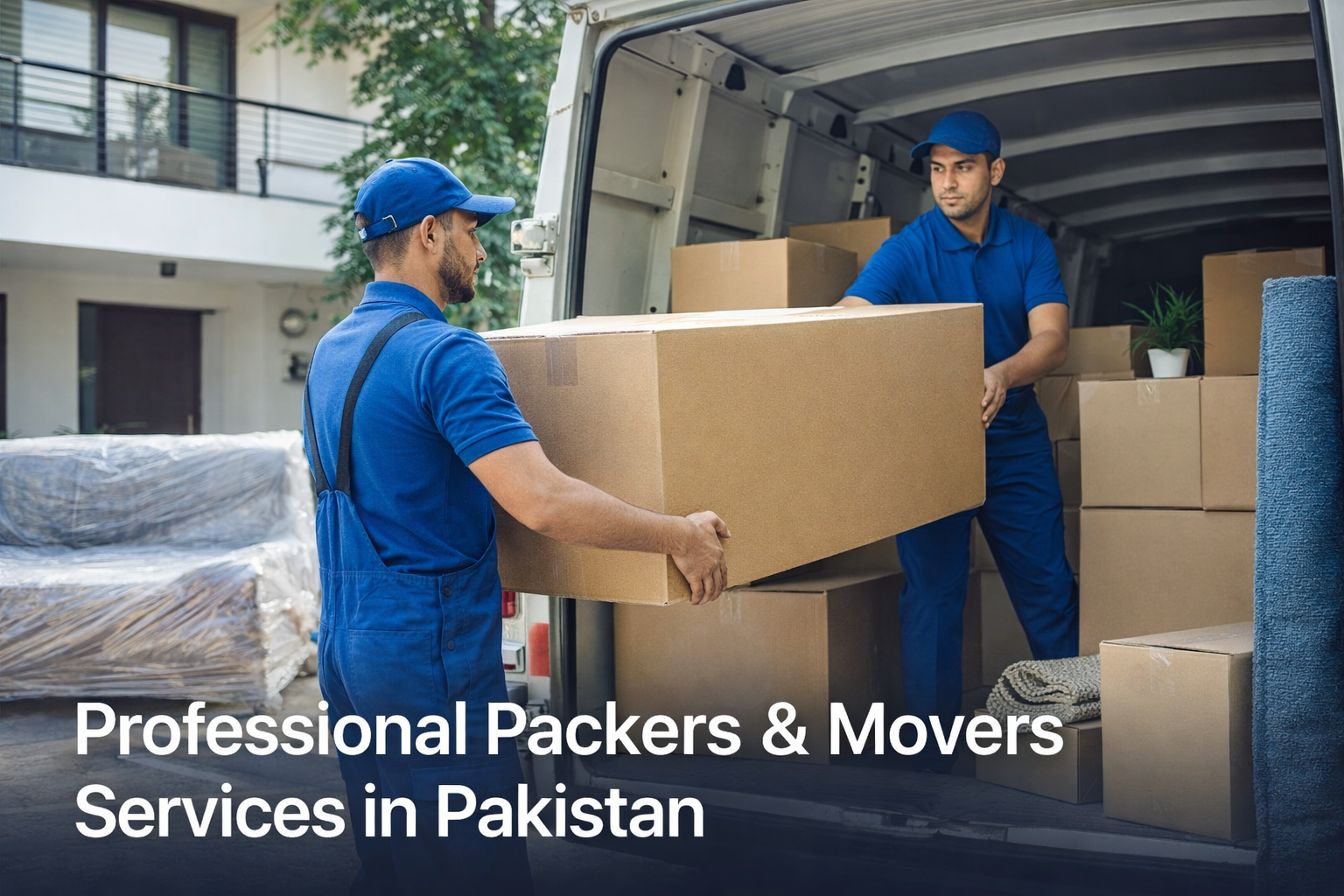 Professional Packers and Movers Services in Pakistan