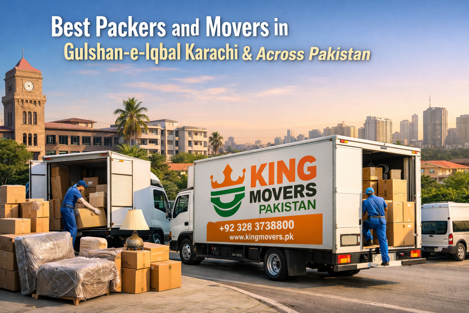 Best Packers and Movers in Gulshan-e-Iqbal Karachi