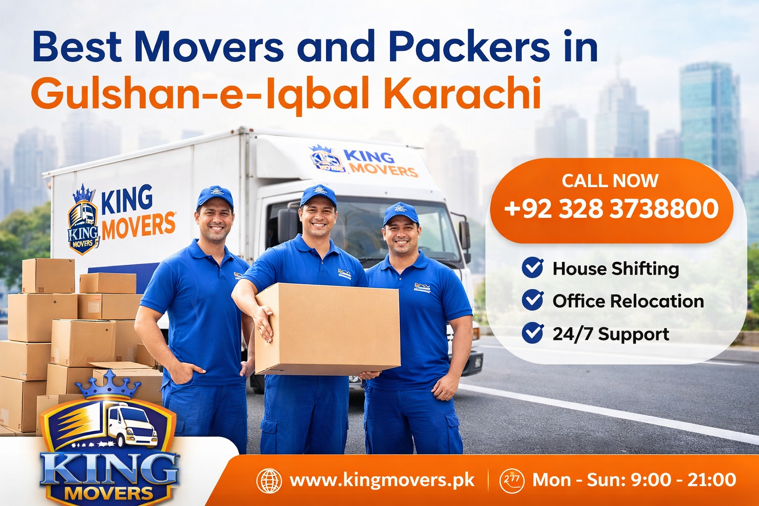 Best Movers and Packers in Gulshan-e-Iqbal Karachi House Shifting Services
