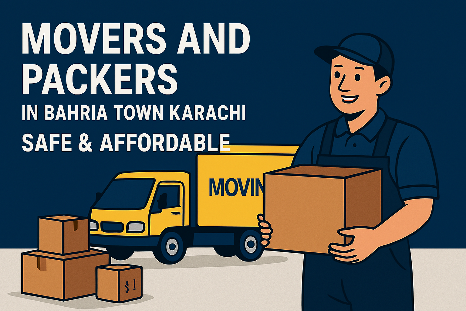 Professional Movers and Packers in Bahria Town Karachi – Safe & Affordable