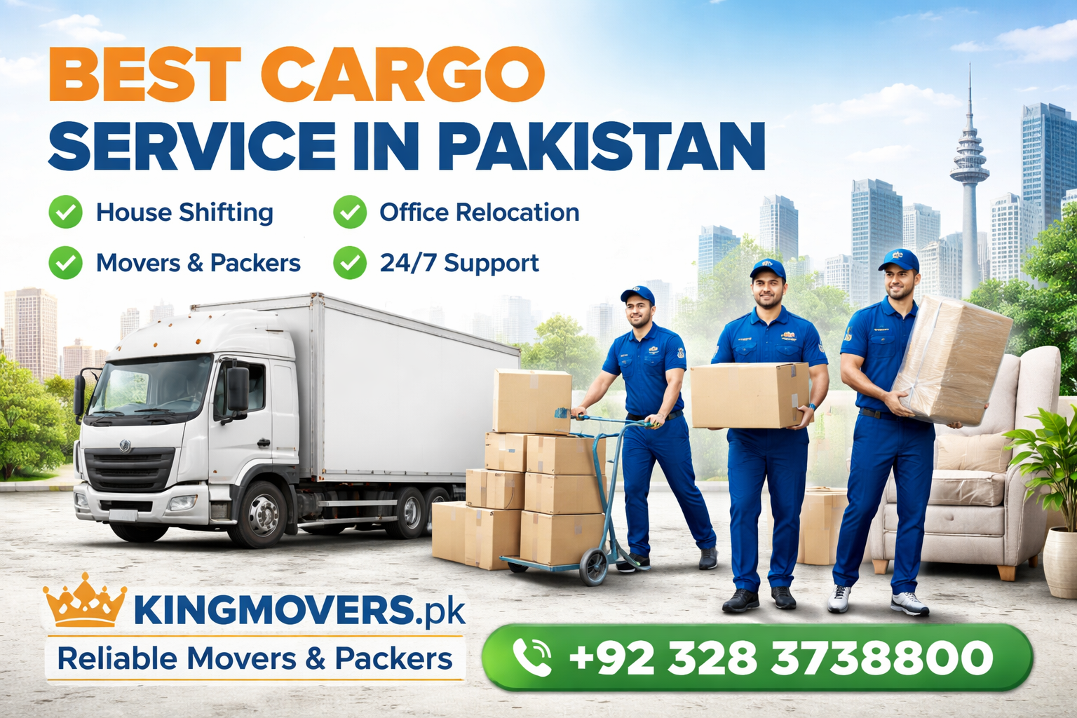 Best Cargo Service in Pakistan Reliable Movers & Packers