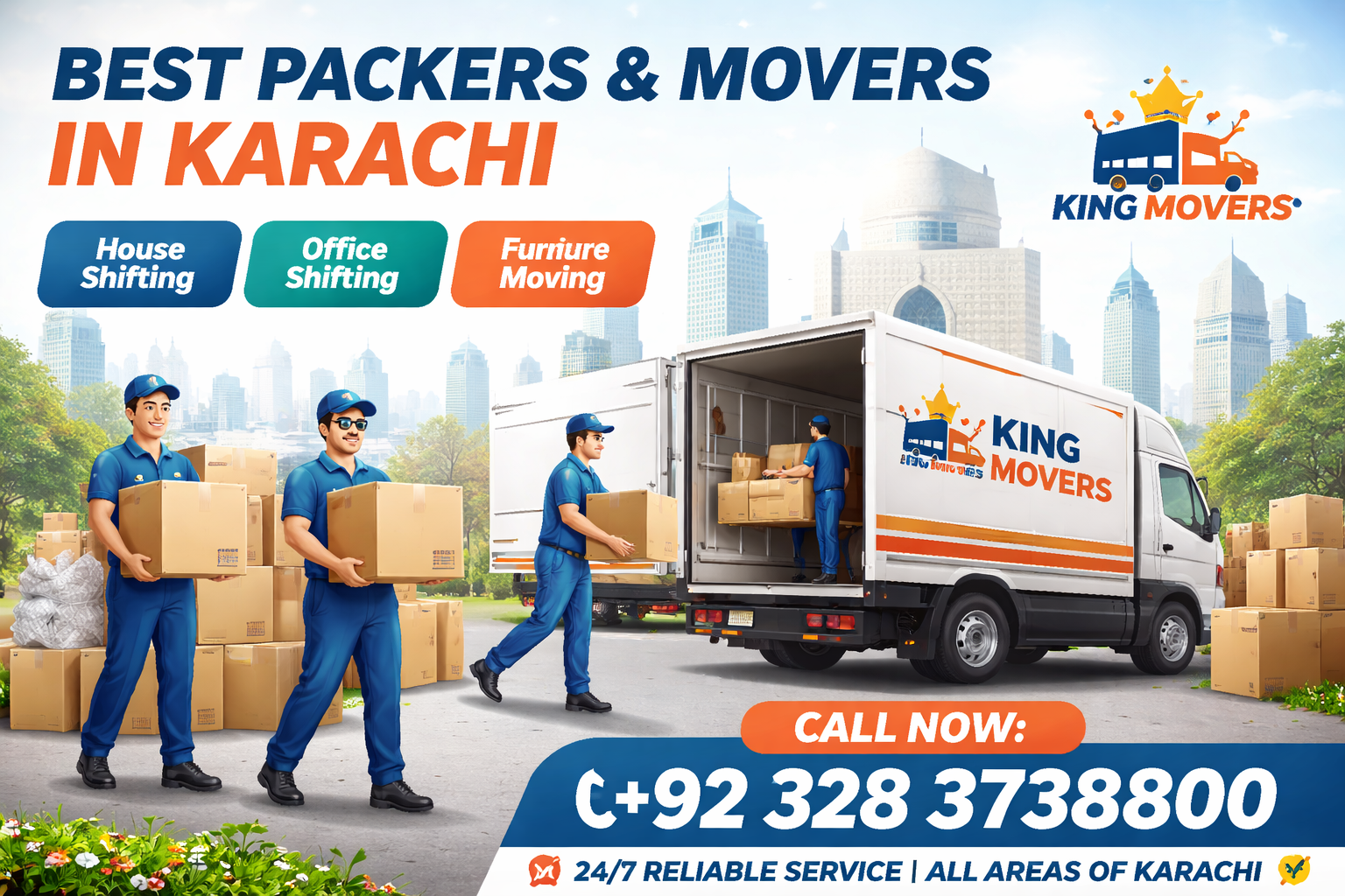Best Packers and Movers in Karachi King Movers Pakistan