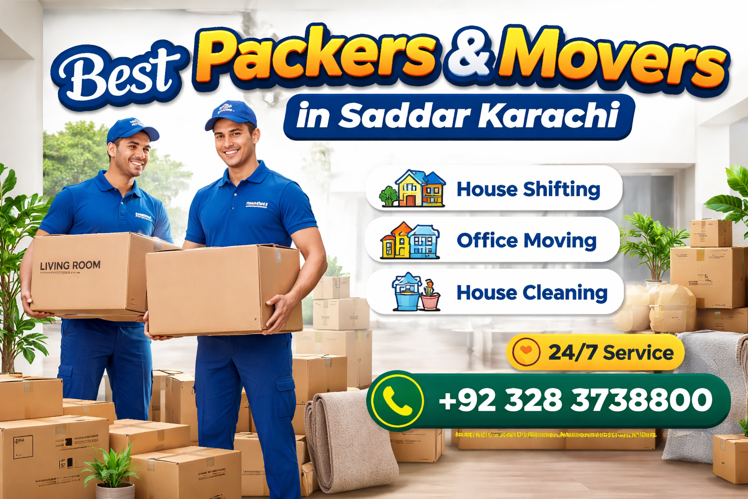 Best Packers and Movers in Saddar Karachi 247 Services