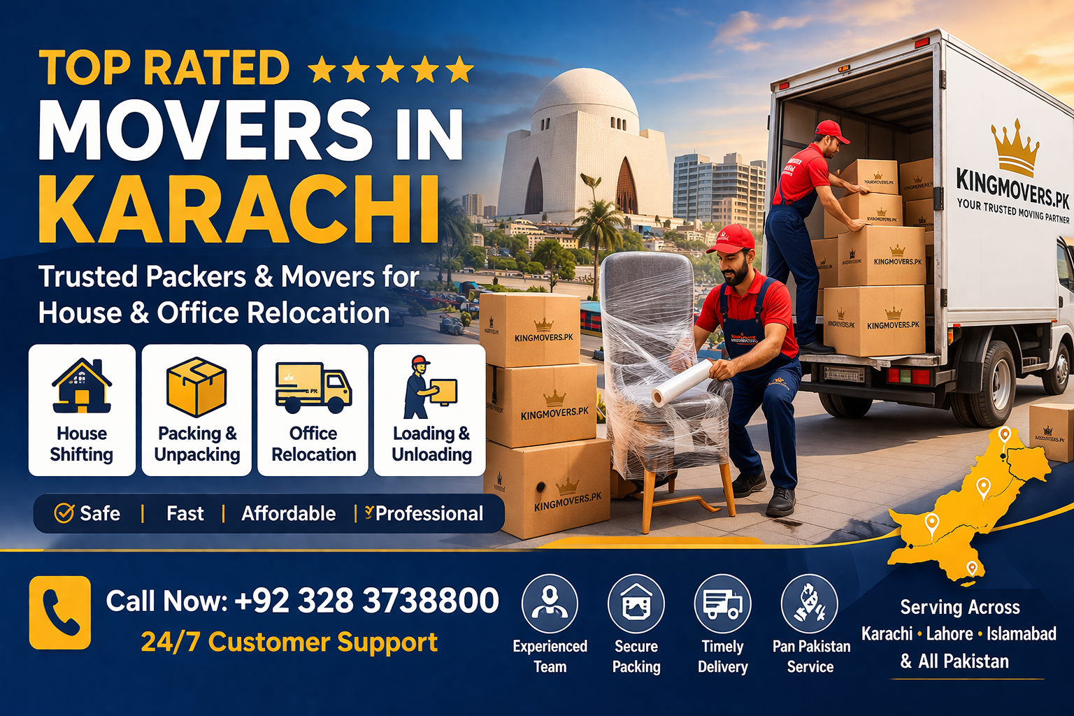 Top Rated Movers in Karachi Affordable Moving Services