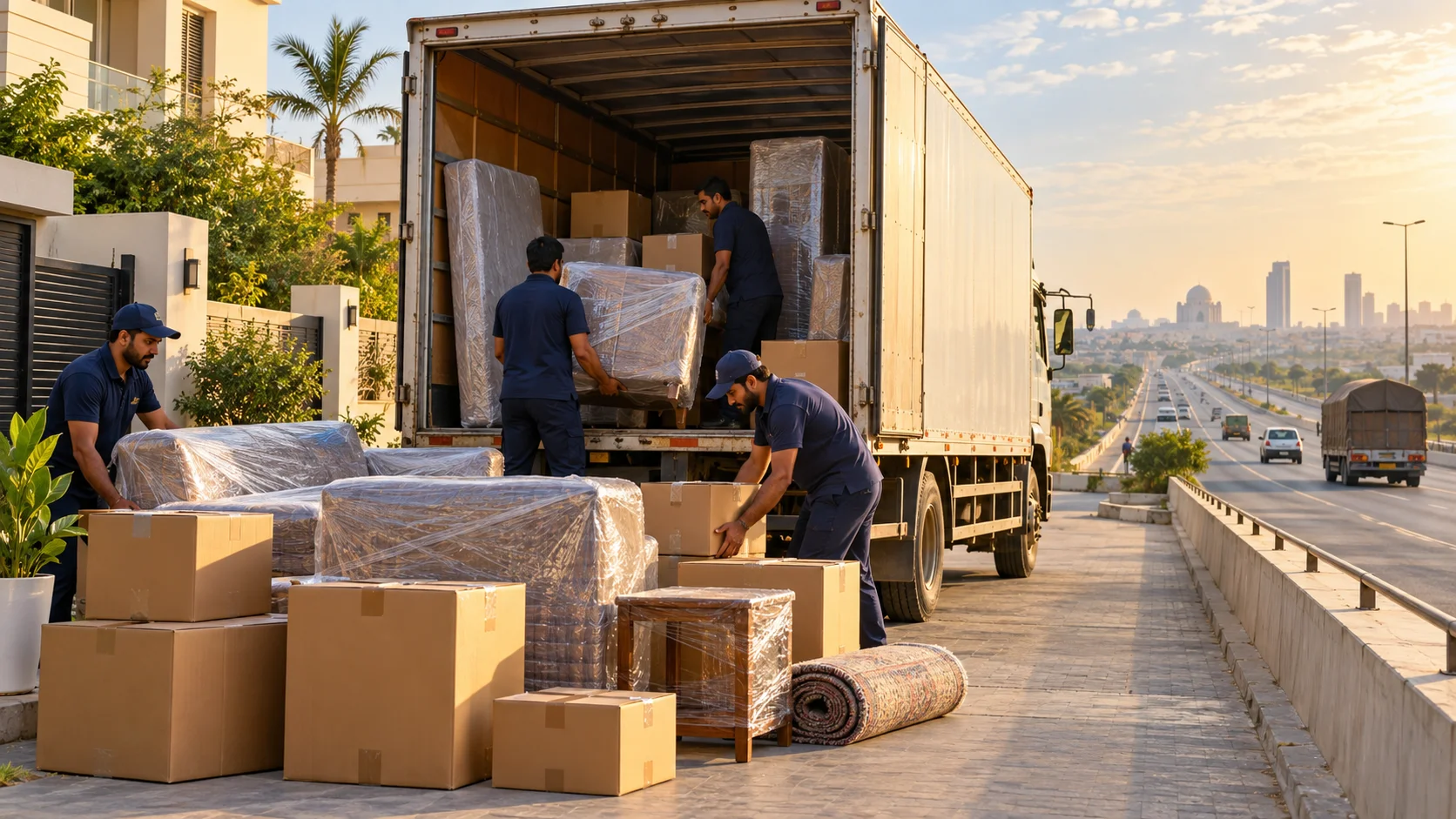 Karachi to Lahore House Shifting Cost